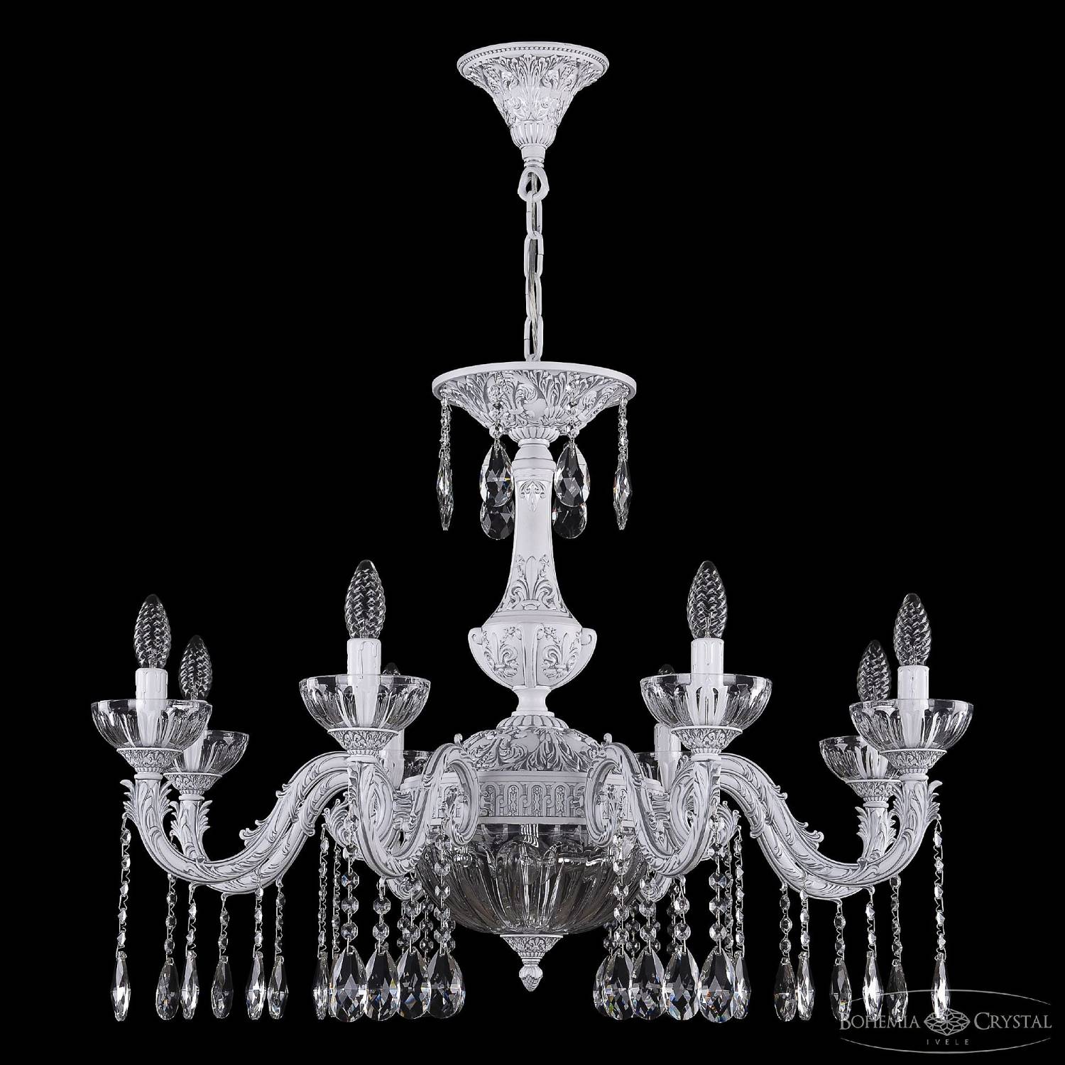 Подвесная люстра Bohemia AL7901 AL79101P/8/250 A WMN P Clear/M-1H