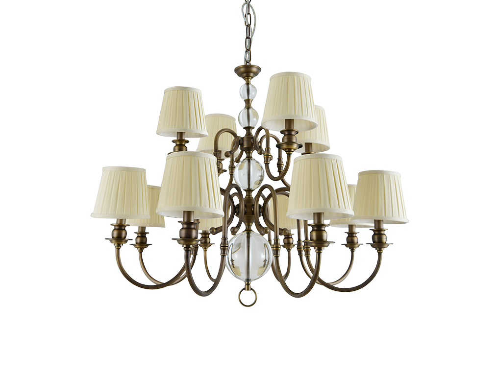 Подвесная люстра Newport California 3112/С black brass без абажуров