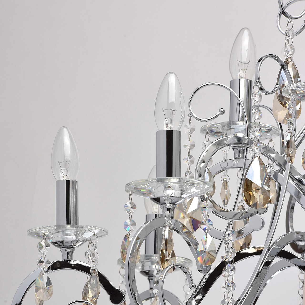 Подвесная хрустальная люстра Сюзанна Chiaro 458011012