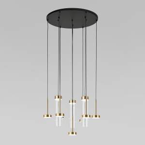 Светильник подвесной Eurosvet Quarzo 301102 LED латунь