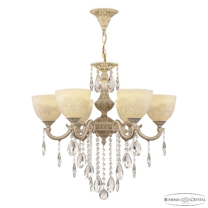 Подвесная люстра Bohemia AL7801 AL78101/6/175 B WMG P1 U Horse