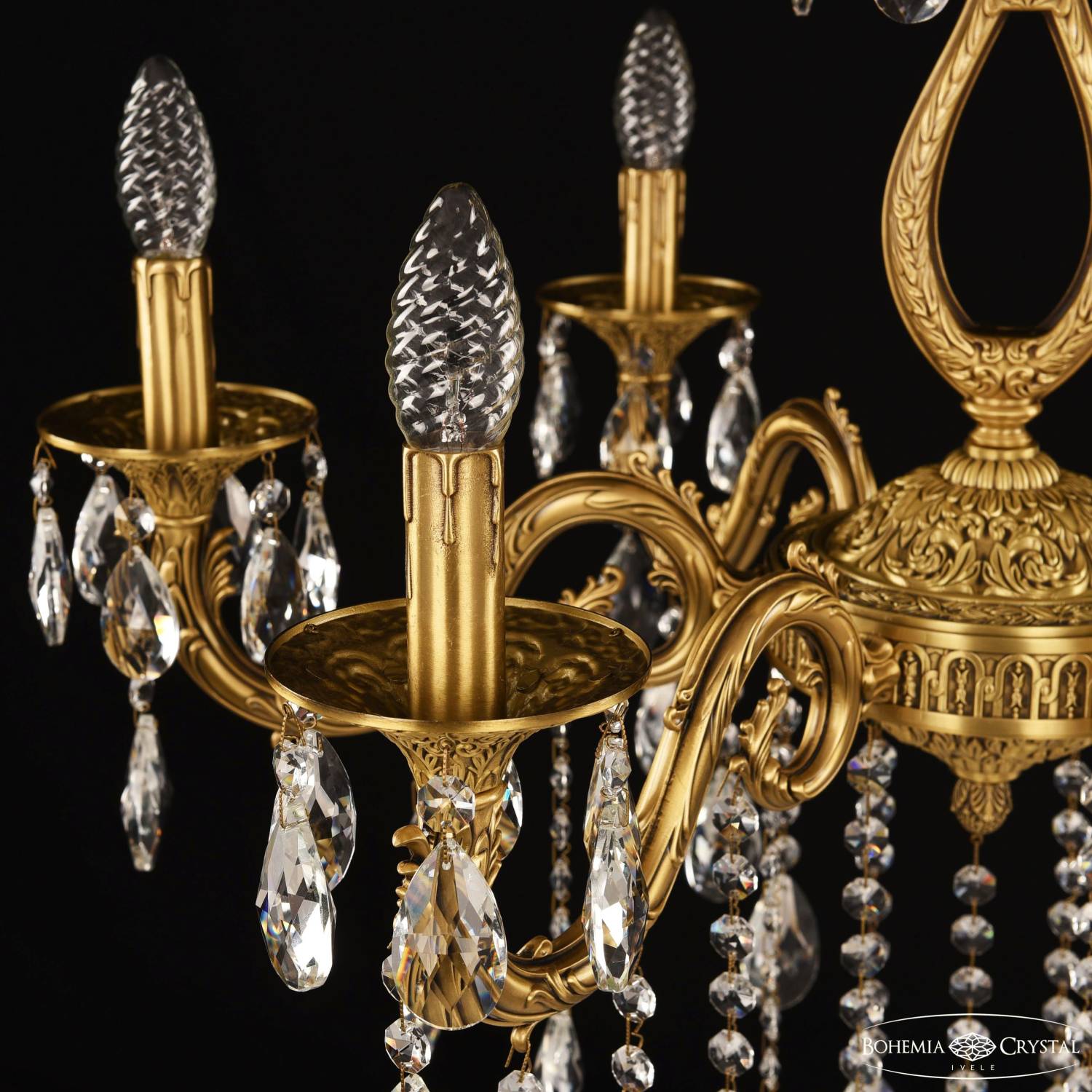 Подвесная хрустальная люстра 7101 Bohemia 71301/6/210 B FP