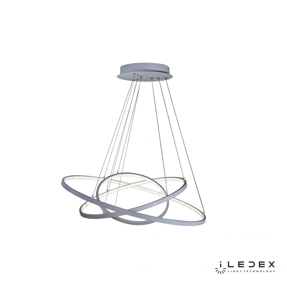 Подвесная люстра ILedex Axis D098-3 (800x600x400) WH