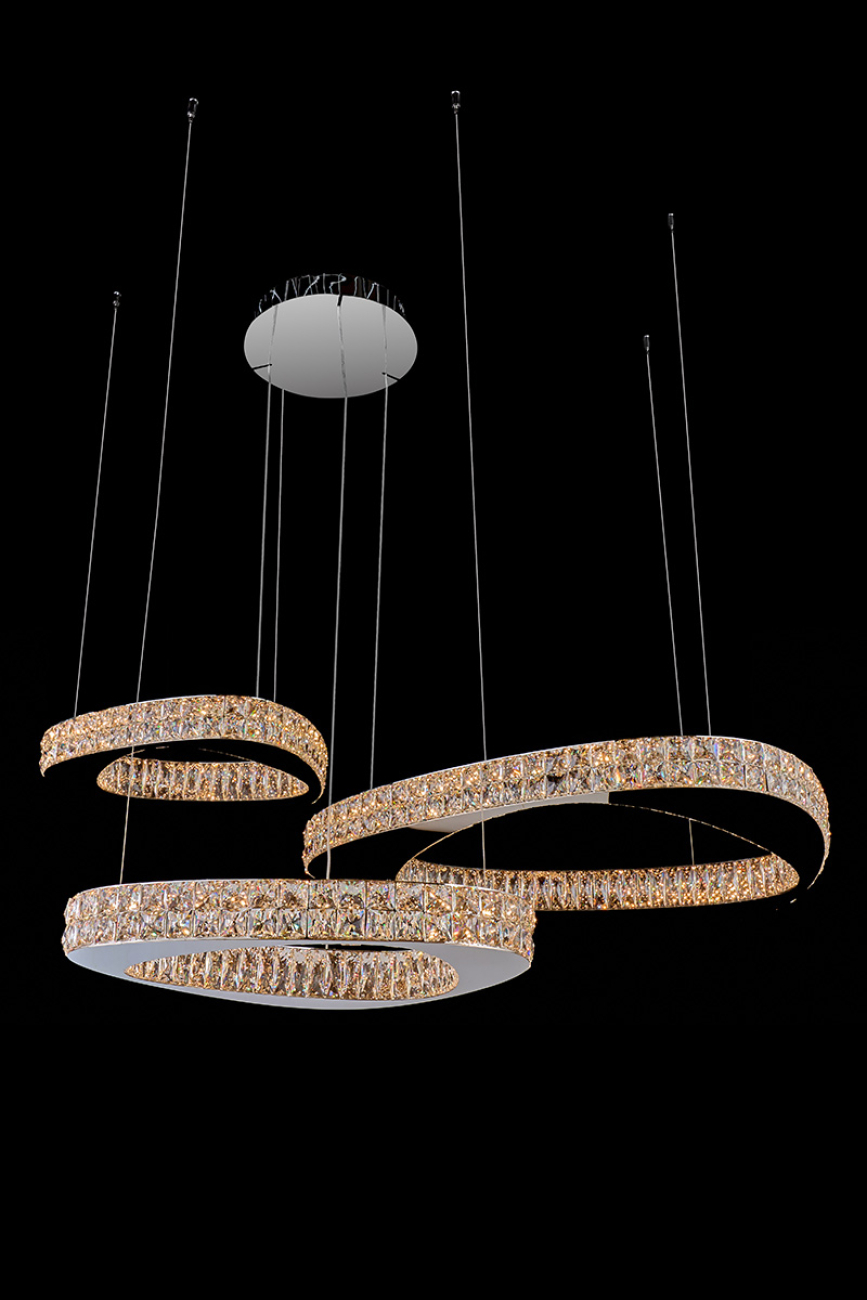 Подвесная люстра LEON Veronique LE3030/850-3F CH