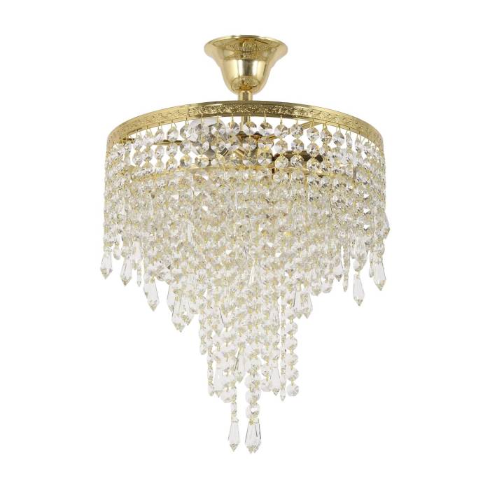 Потолочная хрустальная люстра Arti Lampadari Prima Prima E 1.3.30.600 G