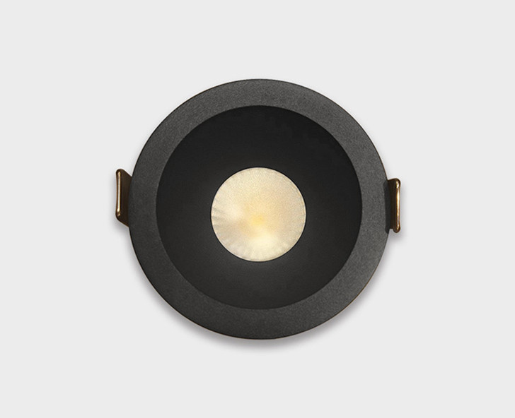 Встраиваемый светильник Italline IT08-8040 IT08-8040 black 3000K