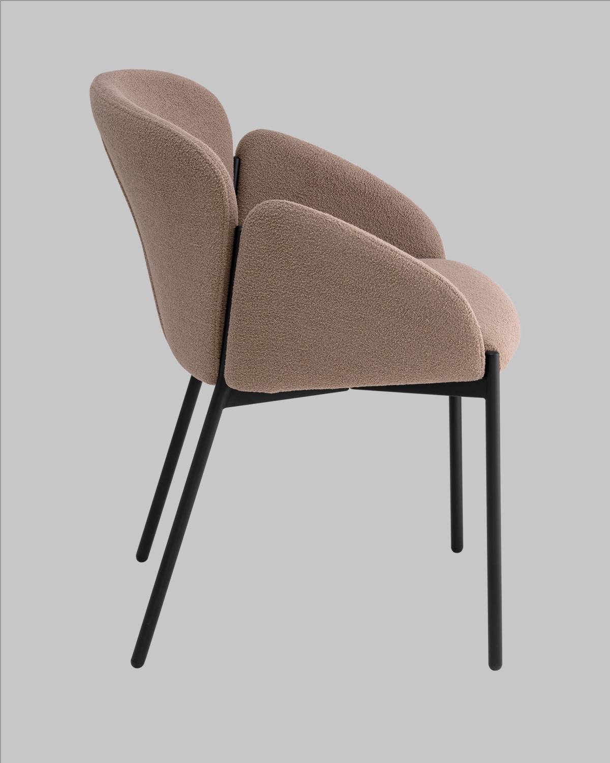 Обеденный стул Stool Group Melia DC-3090 KD 3018-3 black legs