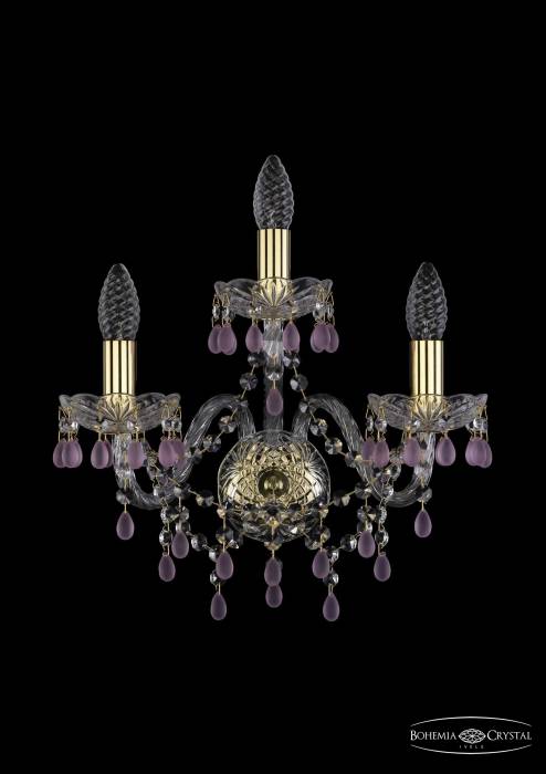 Настенное бра Bohemia 1410 1410B/2+1/160/G/V7010