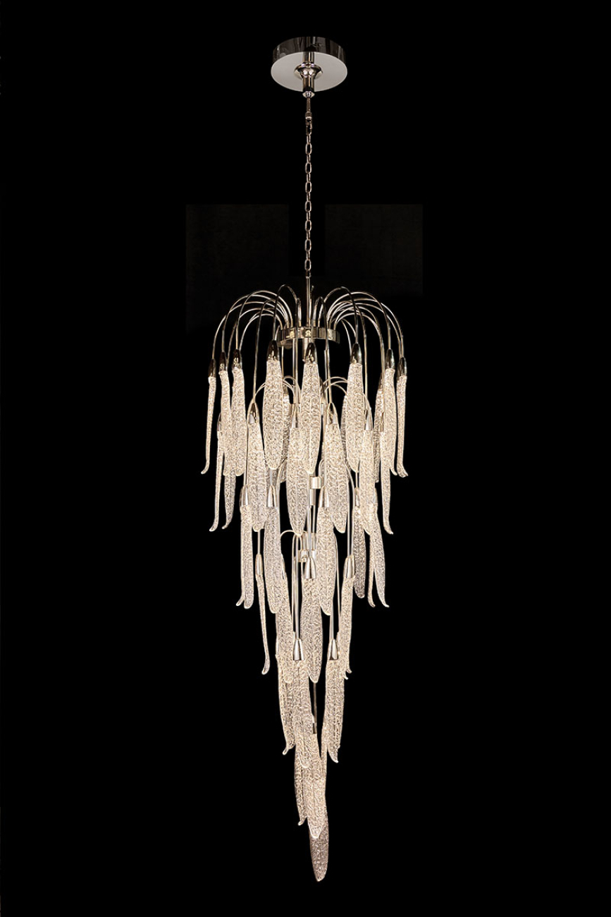 Люстра каскадная LEON Kamilla LE3065/2000 NI