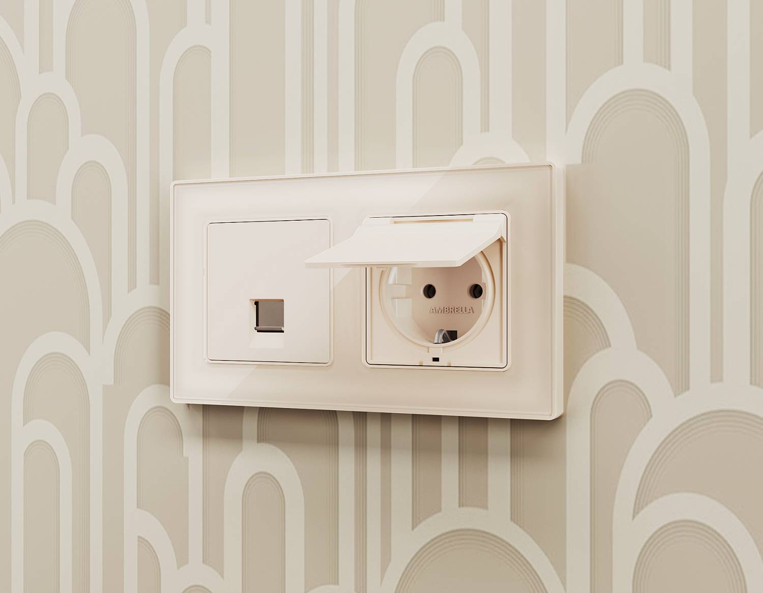 Рамка Ambrella Volt Arctic AF580302