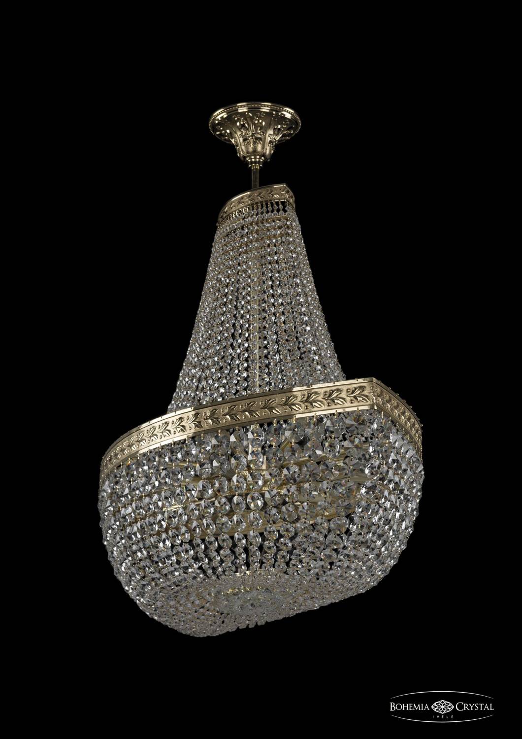 Потолочная хрустальная люстра Bohemia 1928 19283/H1/90IV G