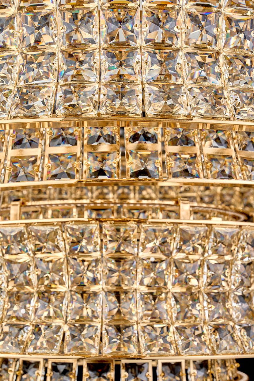 Подвесная люстра LEON Aurelie LE3008/800-2K GD