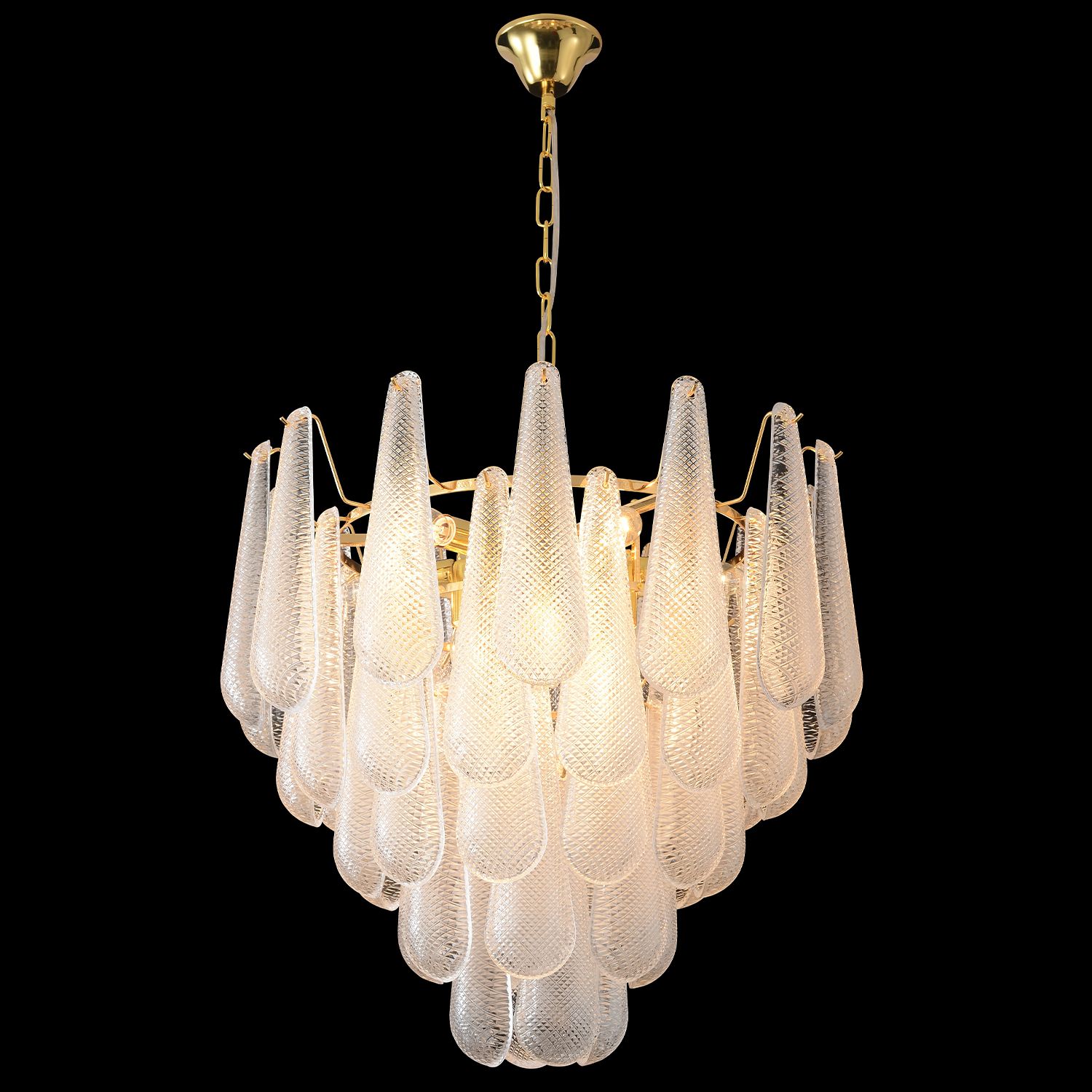 Подвесная люстра Crystal Lux Fontain FONTAIN SP10 GOLD