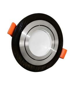 Встраиваемый светильник Lumina Deco LDC 8062-D90 BK+SL