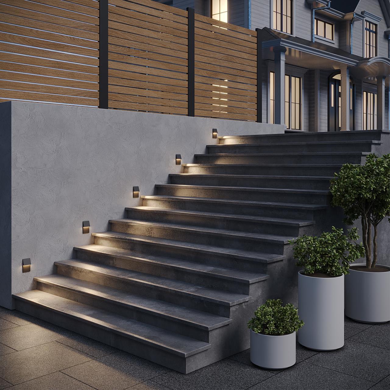 Уличный настенный светильник Novotech Scala 359724