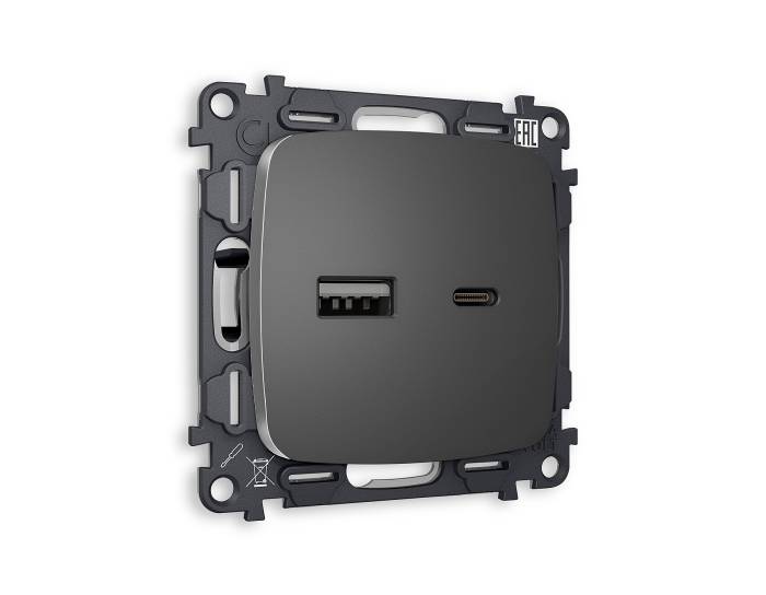 Розетка Ambrella Volt OMEGA MO661010