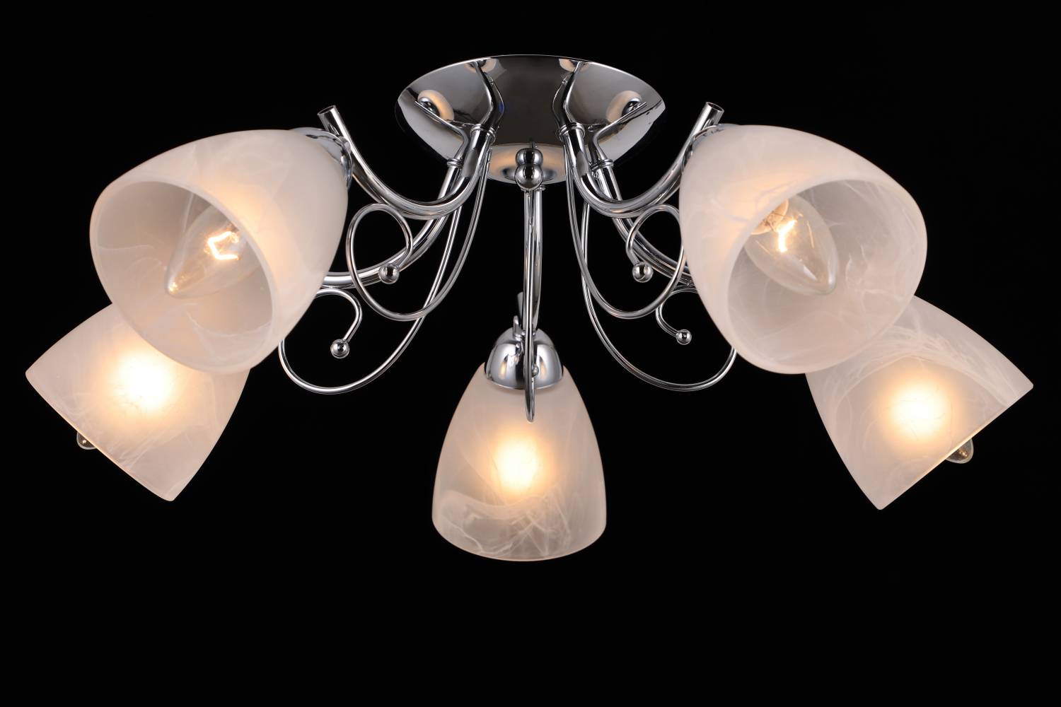 Потолочная люстра Natali Kovaltseva 75148 75148/5C CHROME