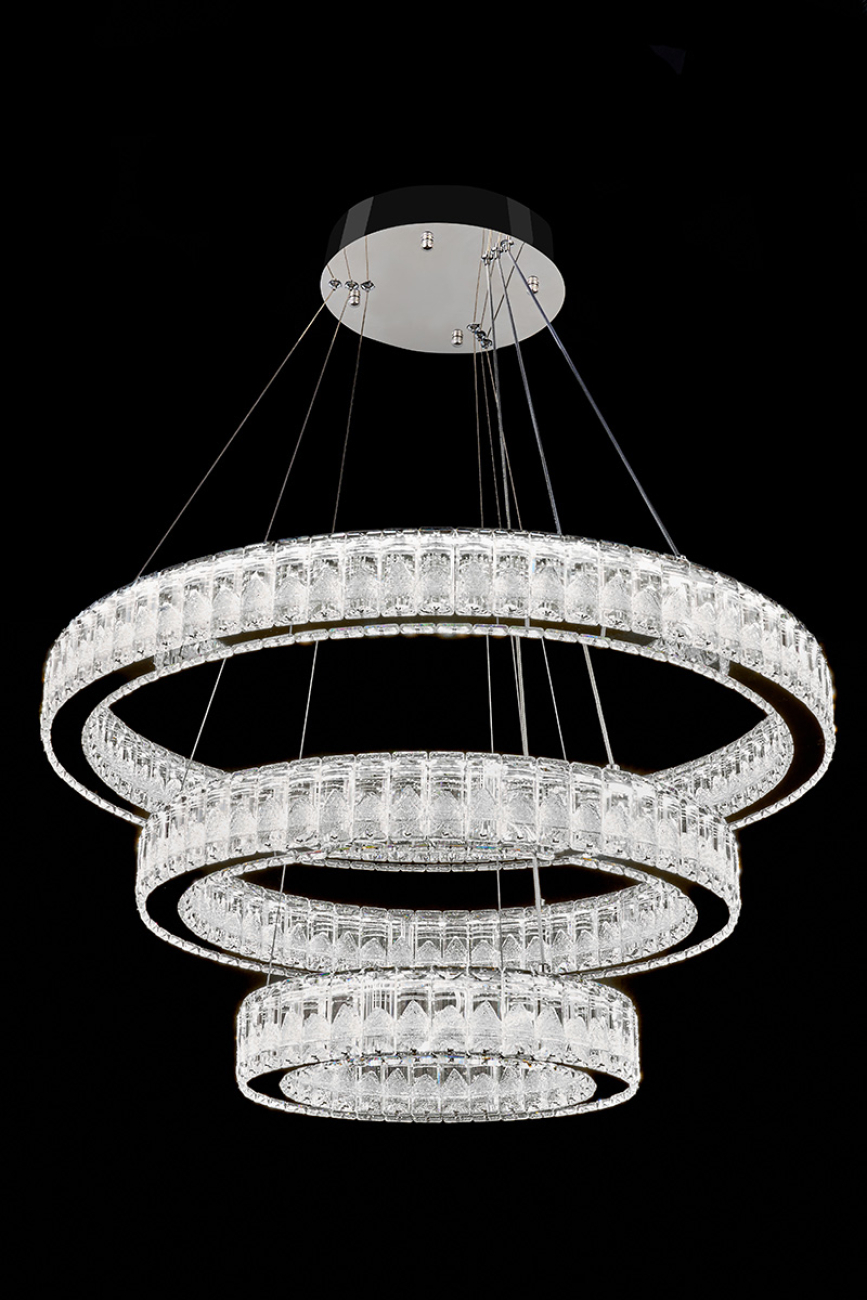 Подвесная люстра LEON Delaina LE3012/800-3K CH