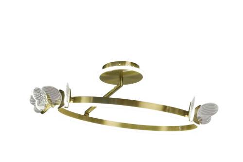 Потолочная люстра AM Group MARIPOSA PL D550 POLISHED GOLD