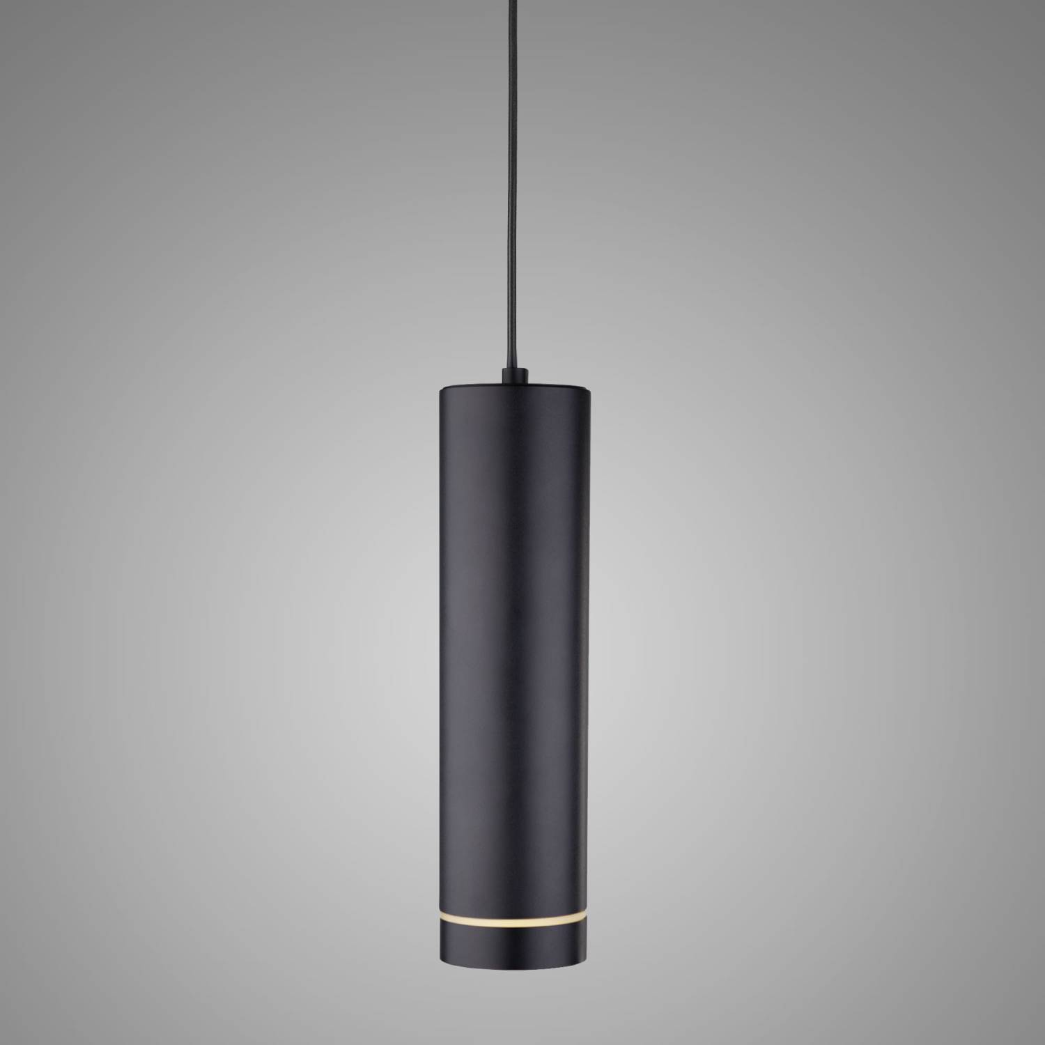 Светильник подвесной Elektrostandart DLR023 12W 4200K черный матовый