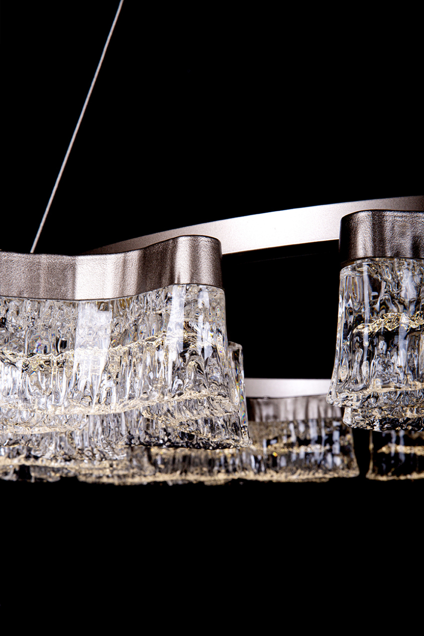 Подвесная люстра LEON Recif LE7724/800 Grey