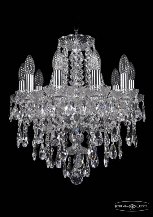 Подвесная хрустальная люстра 1415 Bohemia 1415/10/141 Ni