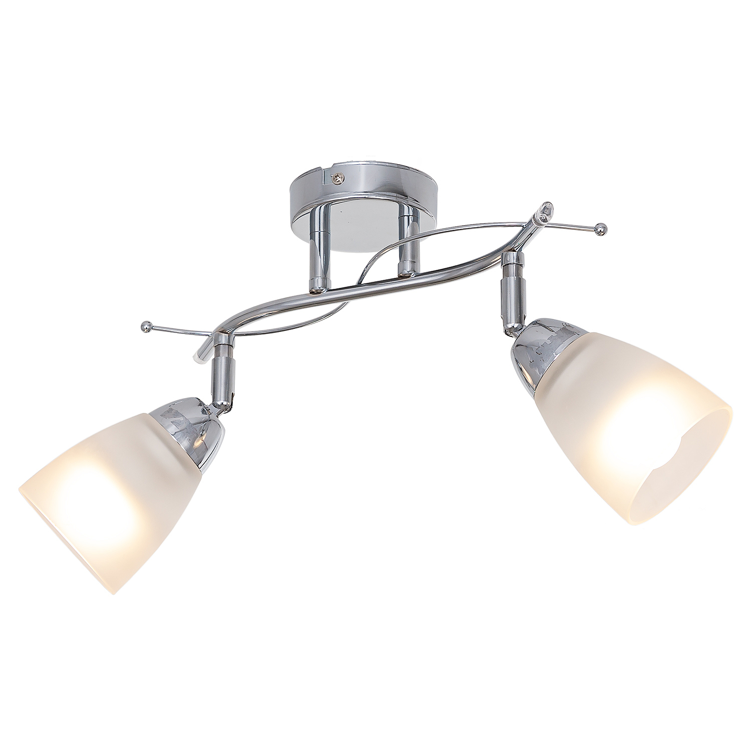 Потолочная люстра ЭкономСвет 01615 01615/2CR WT