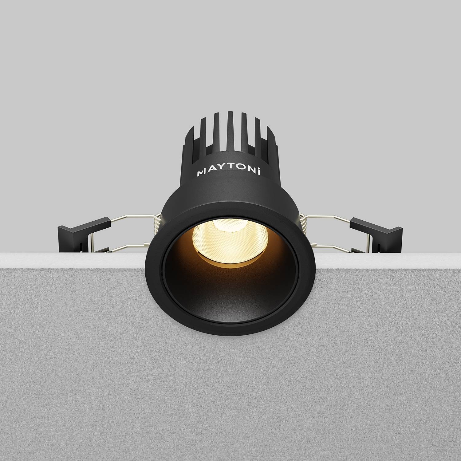 Встраиваемый светильник Maytoni Dip DL115-10W-2.7K-B