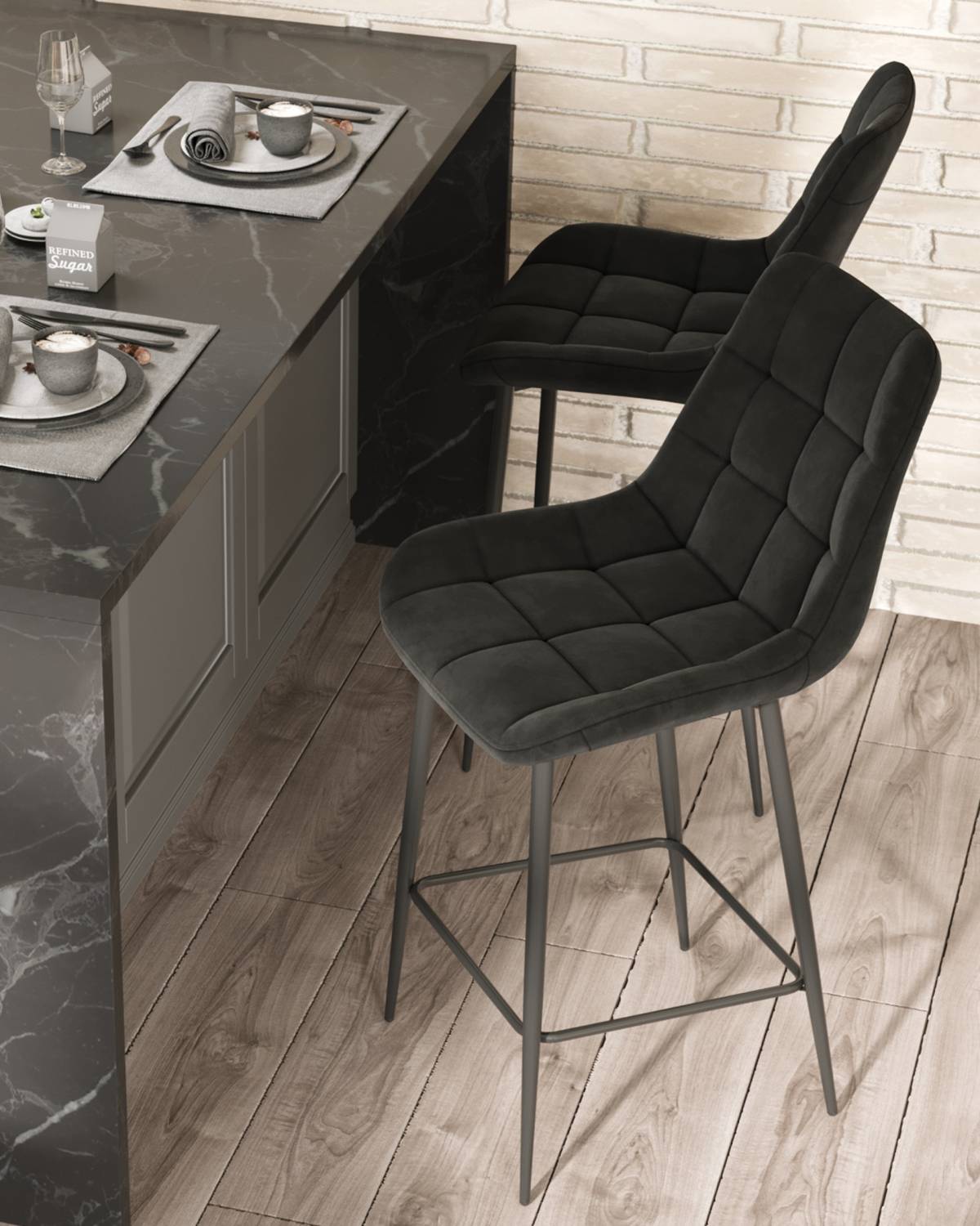 Полубарный стул Stool Group Флекс AV 405-N28-08(PP)