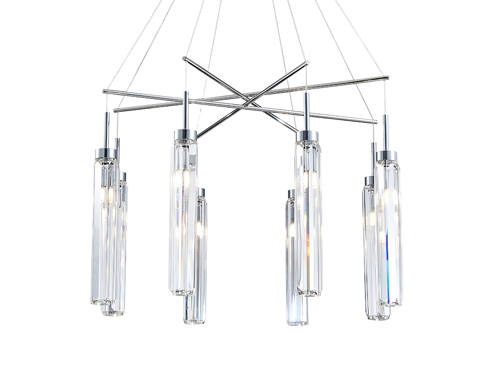 Подвесная люстра Newport 4520 4524+4/S chrome