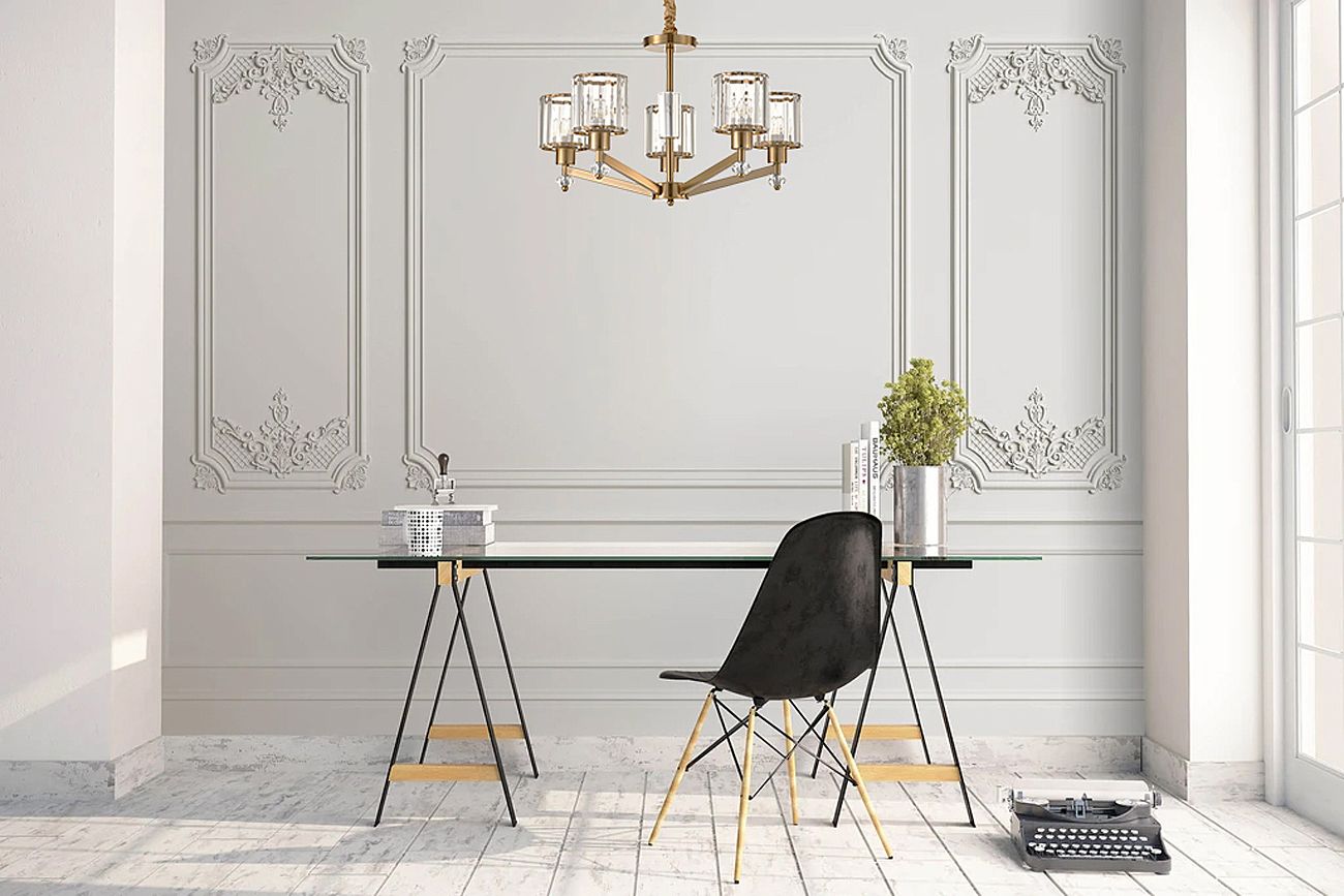 Подвесная люстра Escada Adorn 691/5S (Copper) Подвесная люстра Escada Adorn 691/5S (Copper)