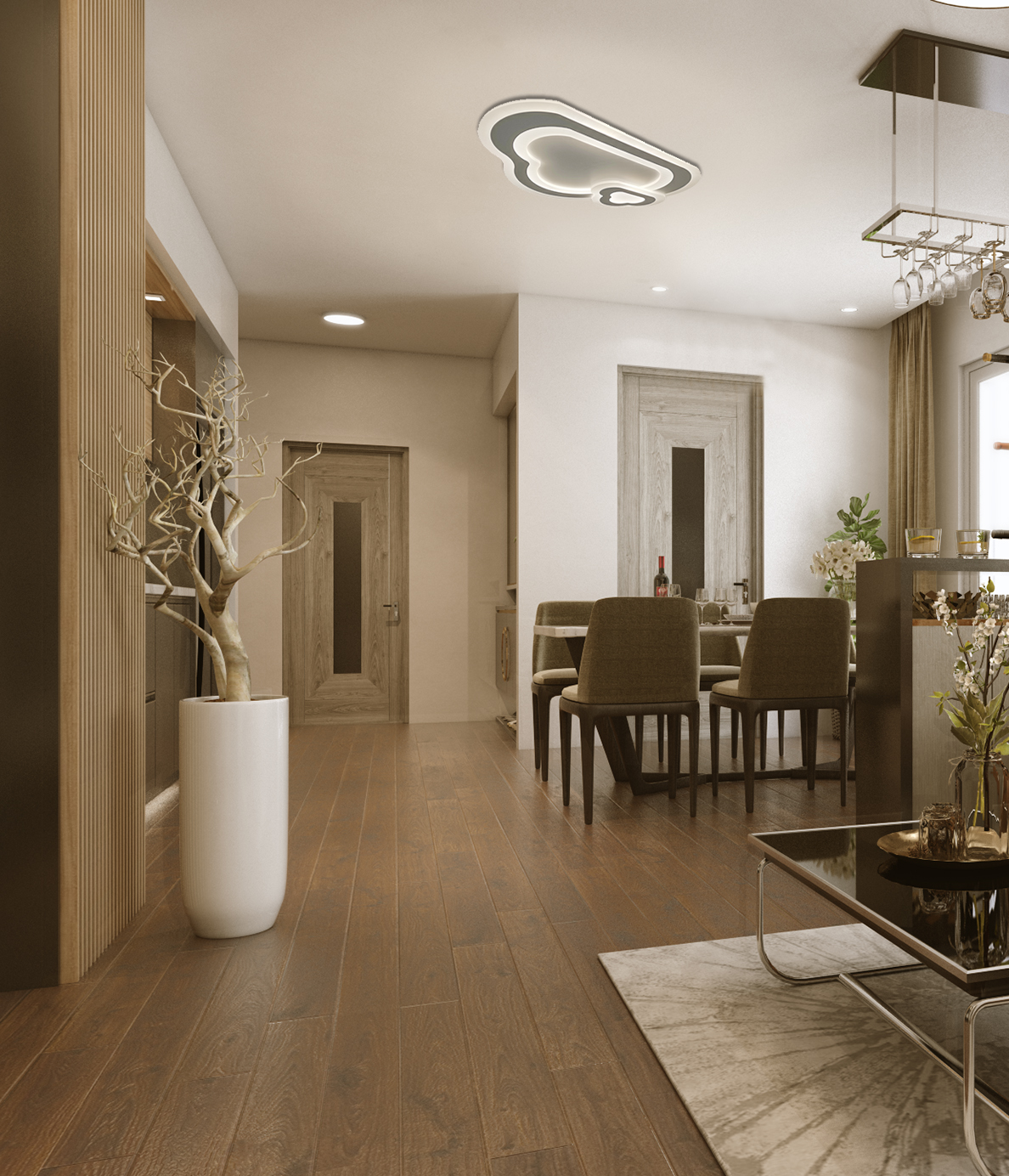 Потолочная светодиодная люстра LED Natali Kovaltseva LED LAMPS 3153