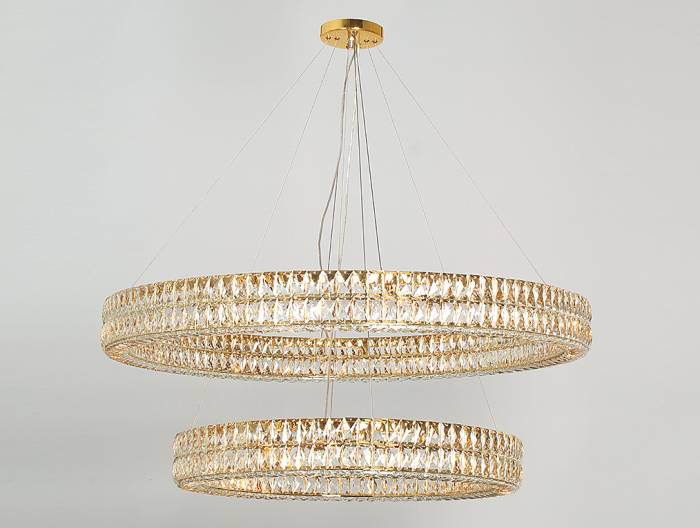 Потолочная чашка Newport Elizabeth 2 Потолочная чашка 8550 D14 2 вертик.кольца gold