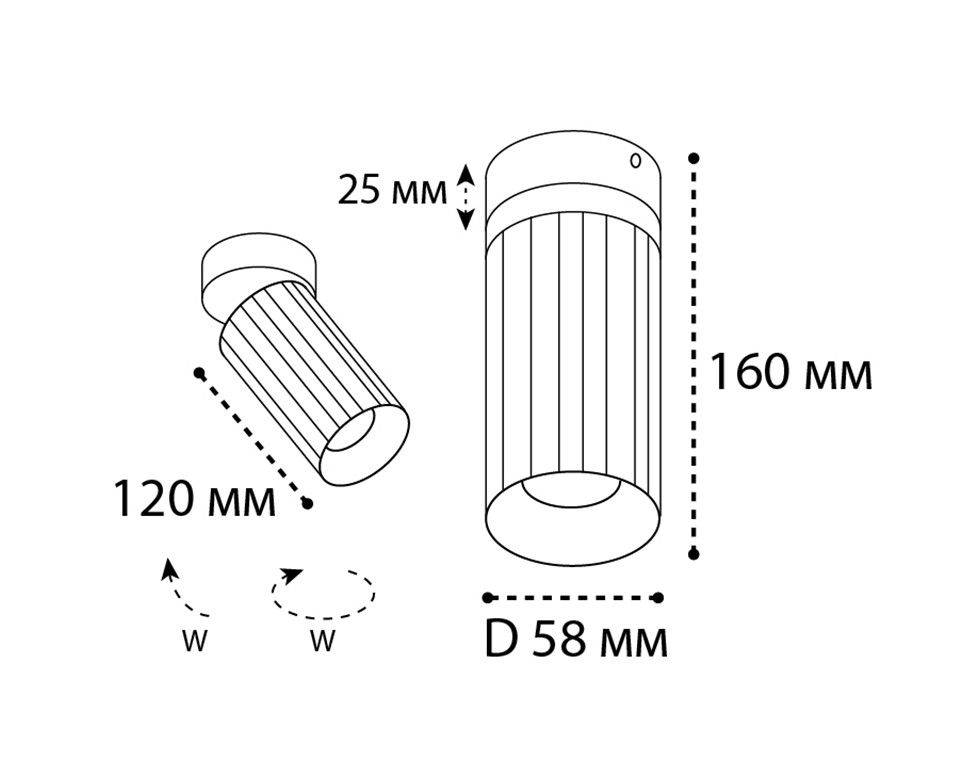Светильник спот Italline IT08 IT08-8011 gold