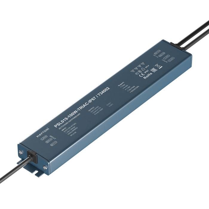 Источник напряжения Triac 24В 100Вт IP 67 Maytoni Источники напряжения Triac 734002