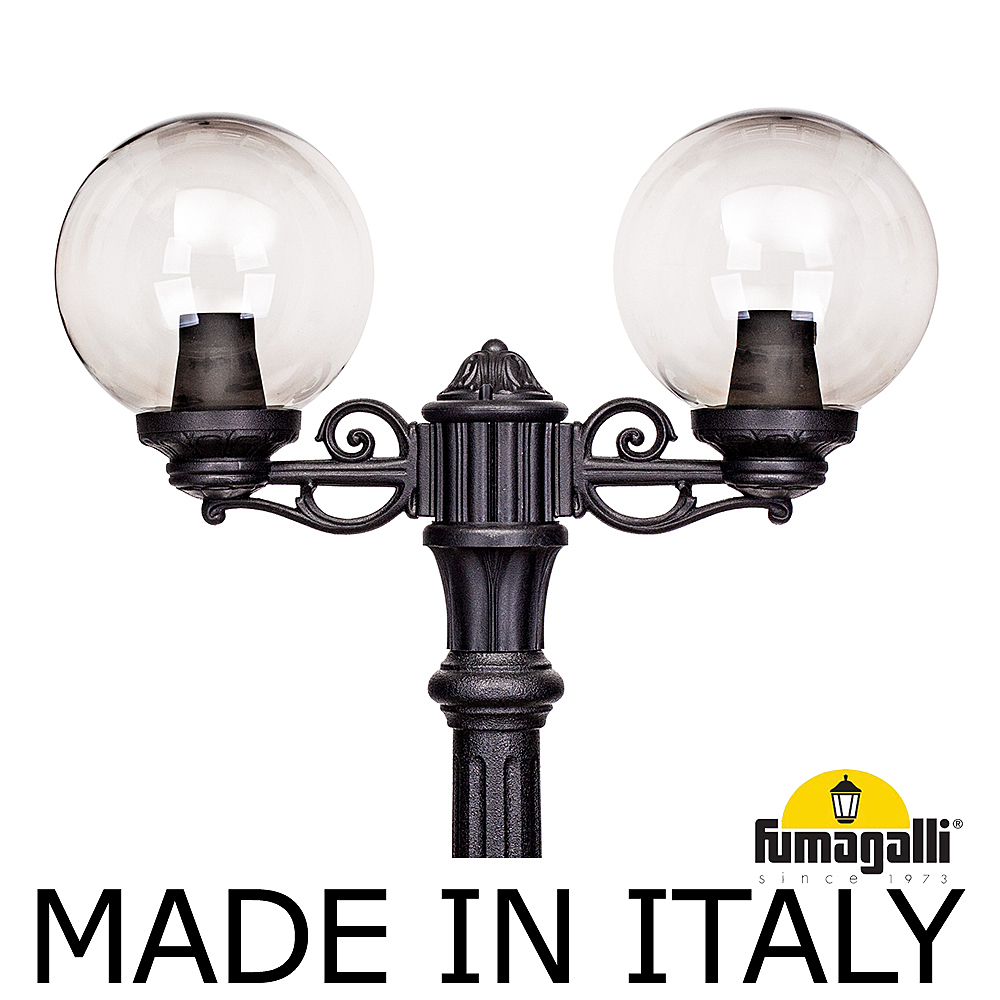 Столб фонарный уличный Fumagalli Globe 250 G25.156.S20.AXF1R
