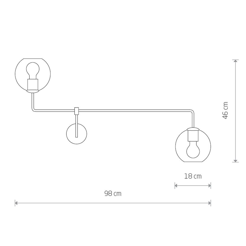 Настенное бра Nowodvorski Monaco 9362