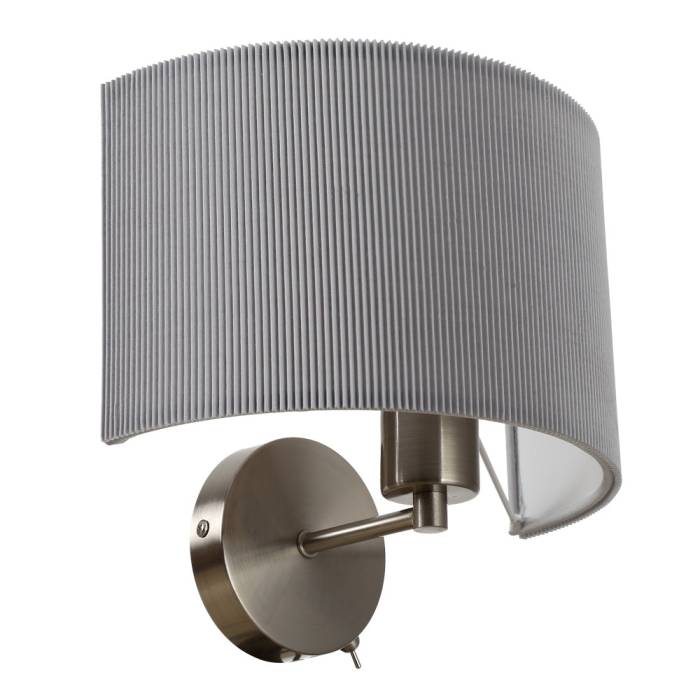Настенное бра Arte Lamp Mallorca A1021AP-1SS Настенное бра Arte Lamp Mallorca A1021AP-1SS