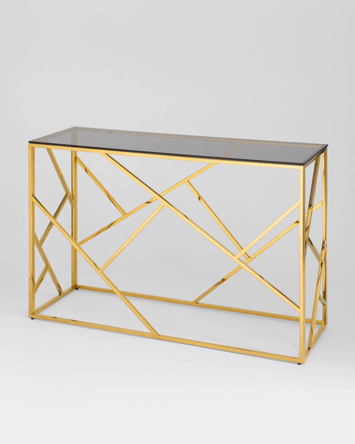 Консоль Stool Group Арт Деко ECST-015-TG-SK (120x40) Консоль Stool Group Арт Деко ECST-015-TG-SK (120x40)