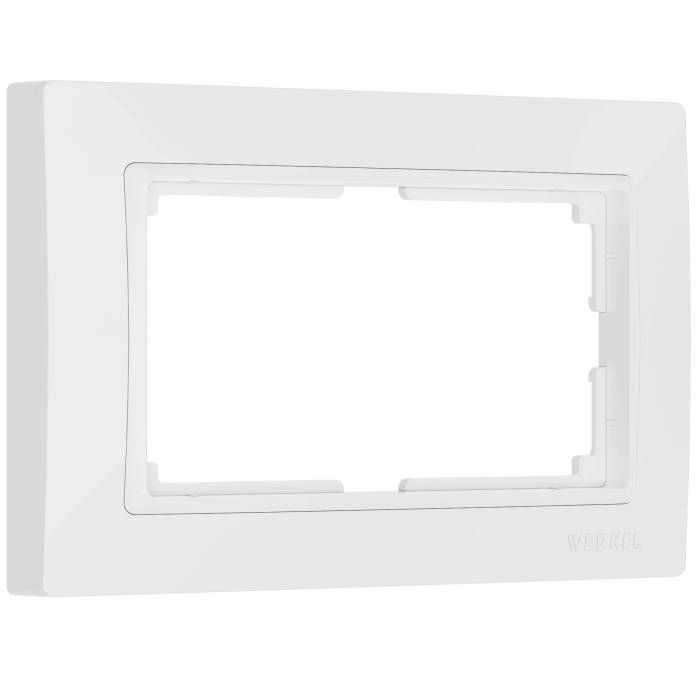 Рамка Werkel W0082001/ Рамка для двойной розетки Snabb basic (белый) Рамка Werkel W0082001/ Рамка для двойной розетки Snabb basic (белый)