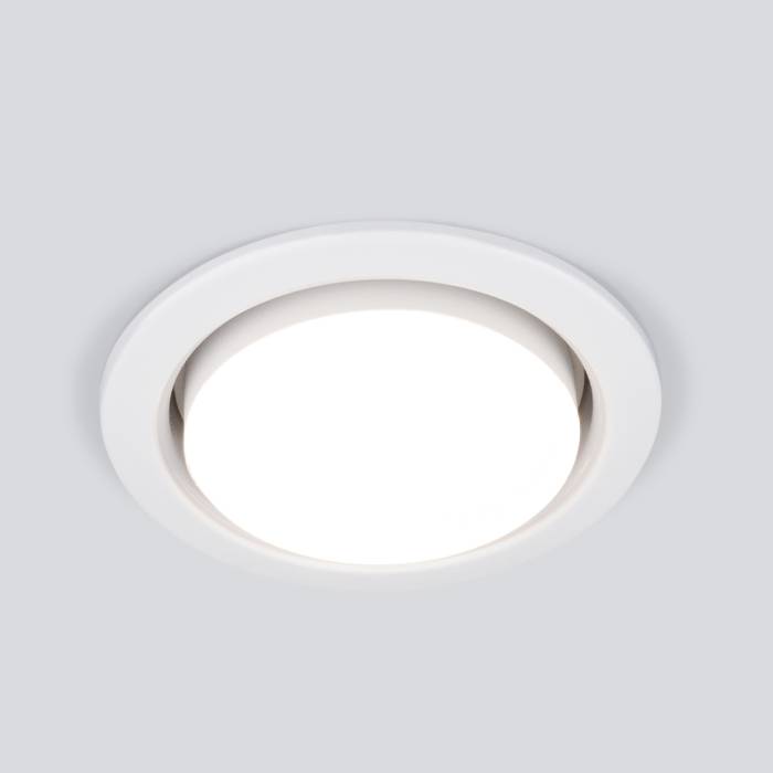 Встраиваемый светильник Elektrostandard 1035 1035 GX53 WH белый, комплект 10 шт