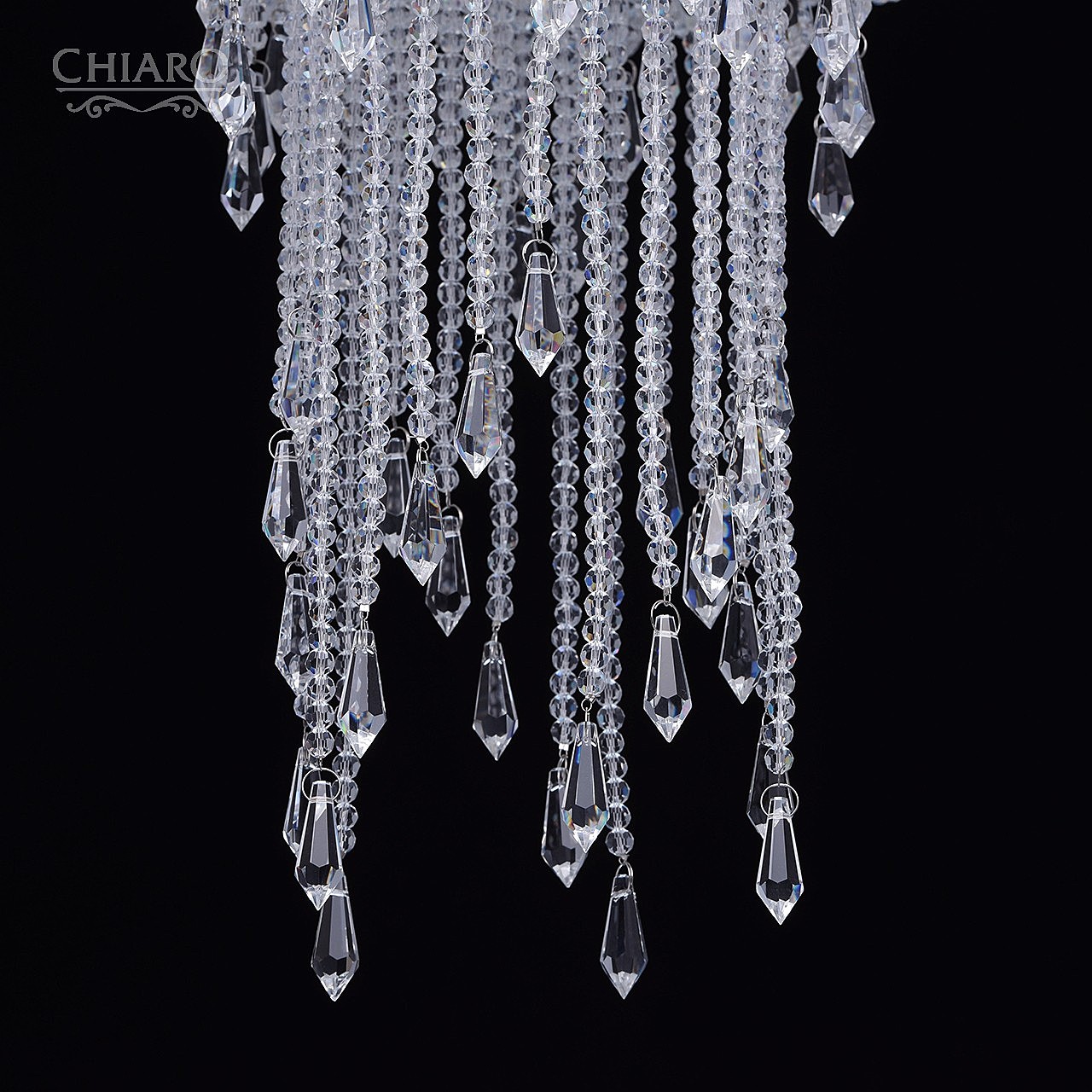 Потолочная хрустальная люстра Chiaro Сюзанна 458011608