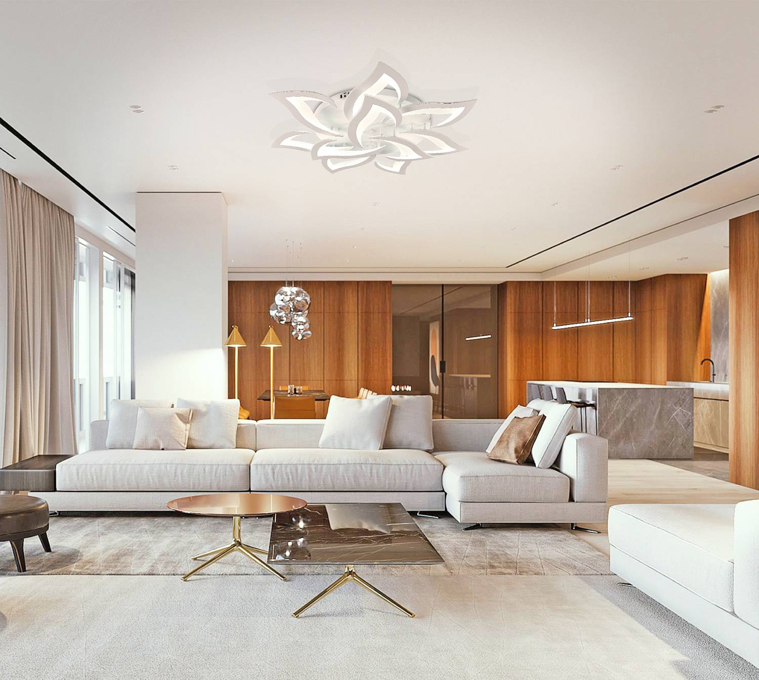 Потолочная люстра Natali Kovaltseva Led Lamps LED LAMPS 81224