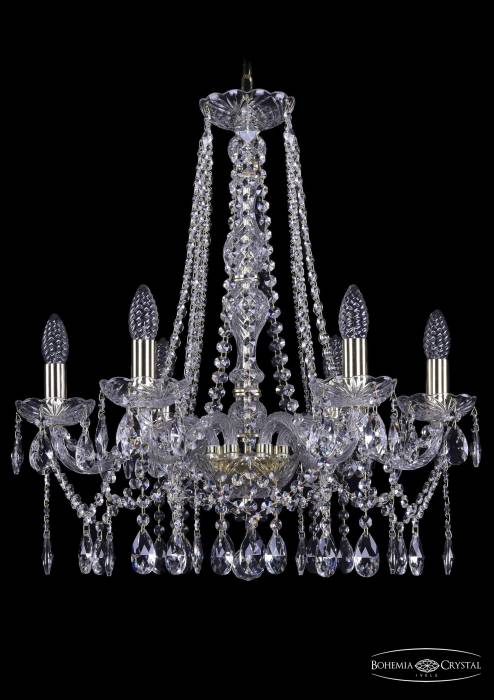 Подвесная хрустальная люстра 1413 Bohemia 1413/6/200/h-60 G