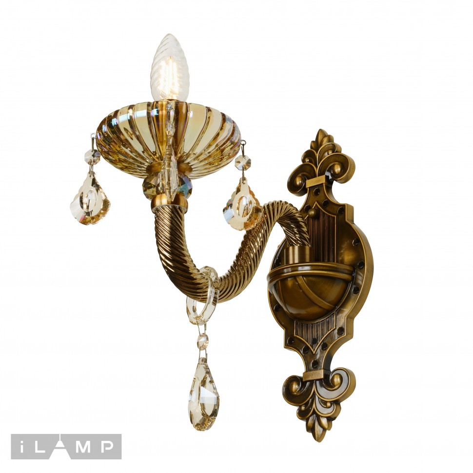 Настенное бра iLamp Asia 81069-1 BR