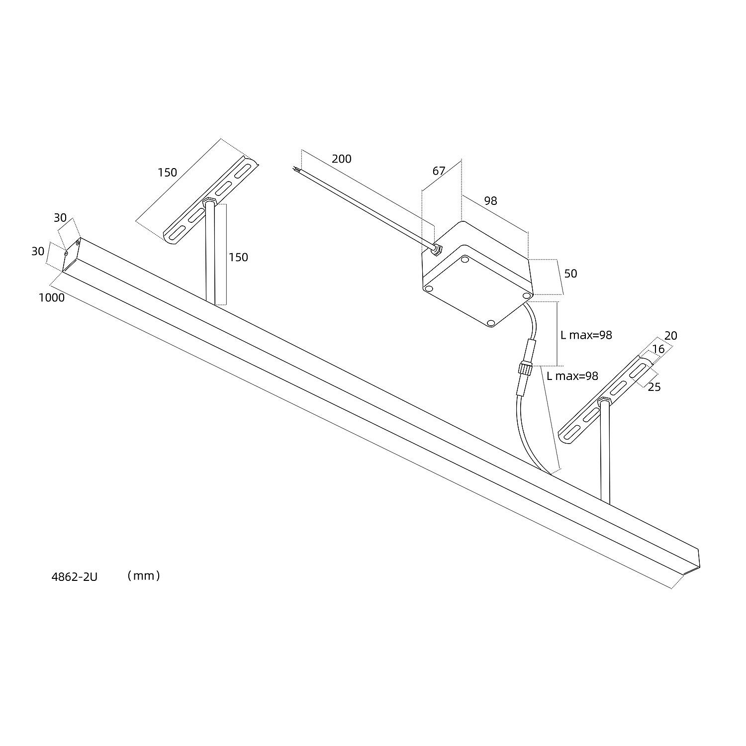 Уличный потолочный светильник Favourite Riga 4862-2U