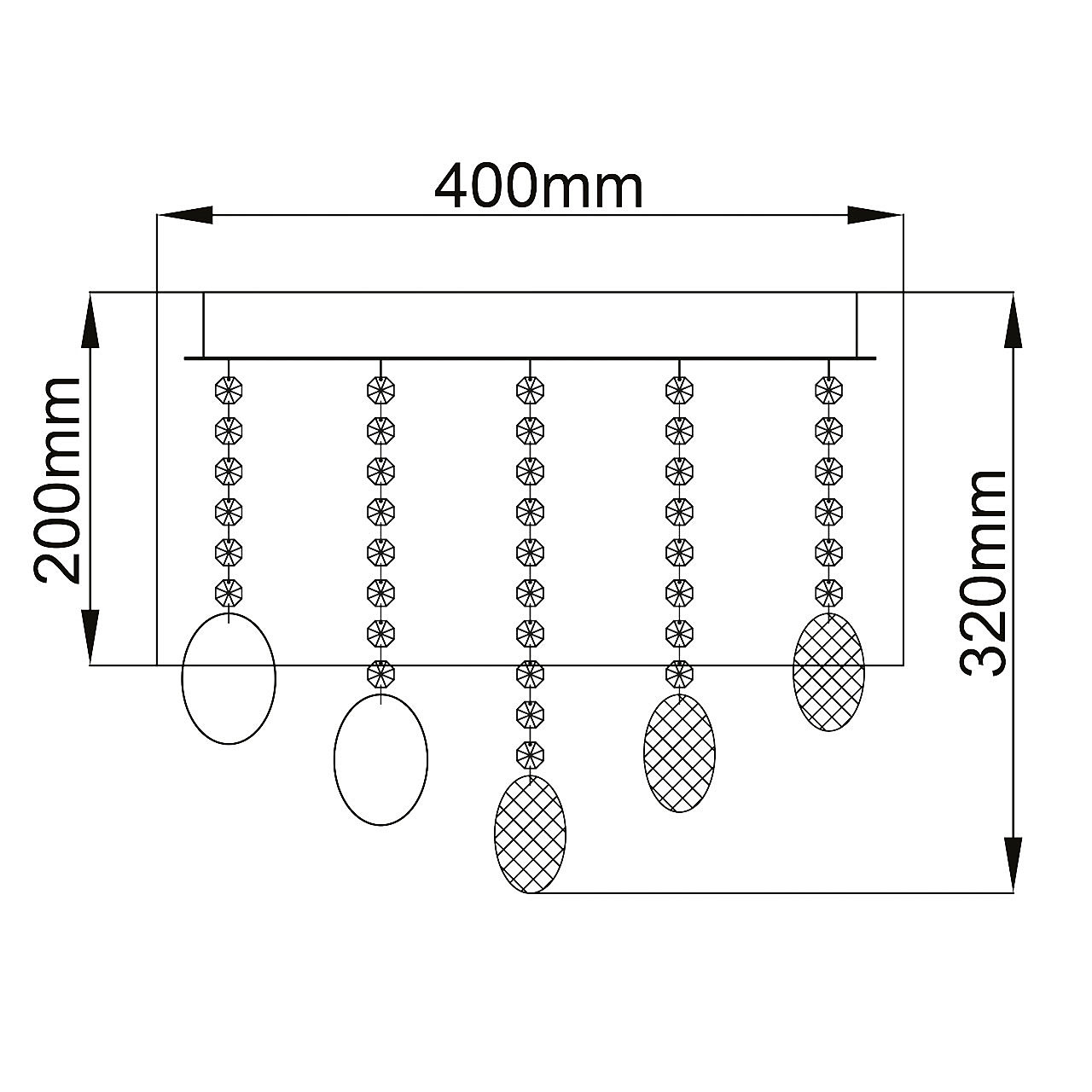Потолочная люстра MW Light Жаклин 465011305