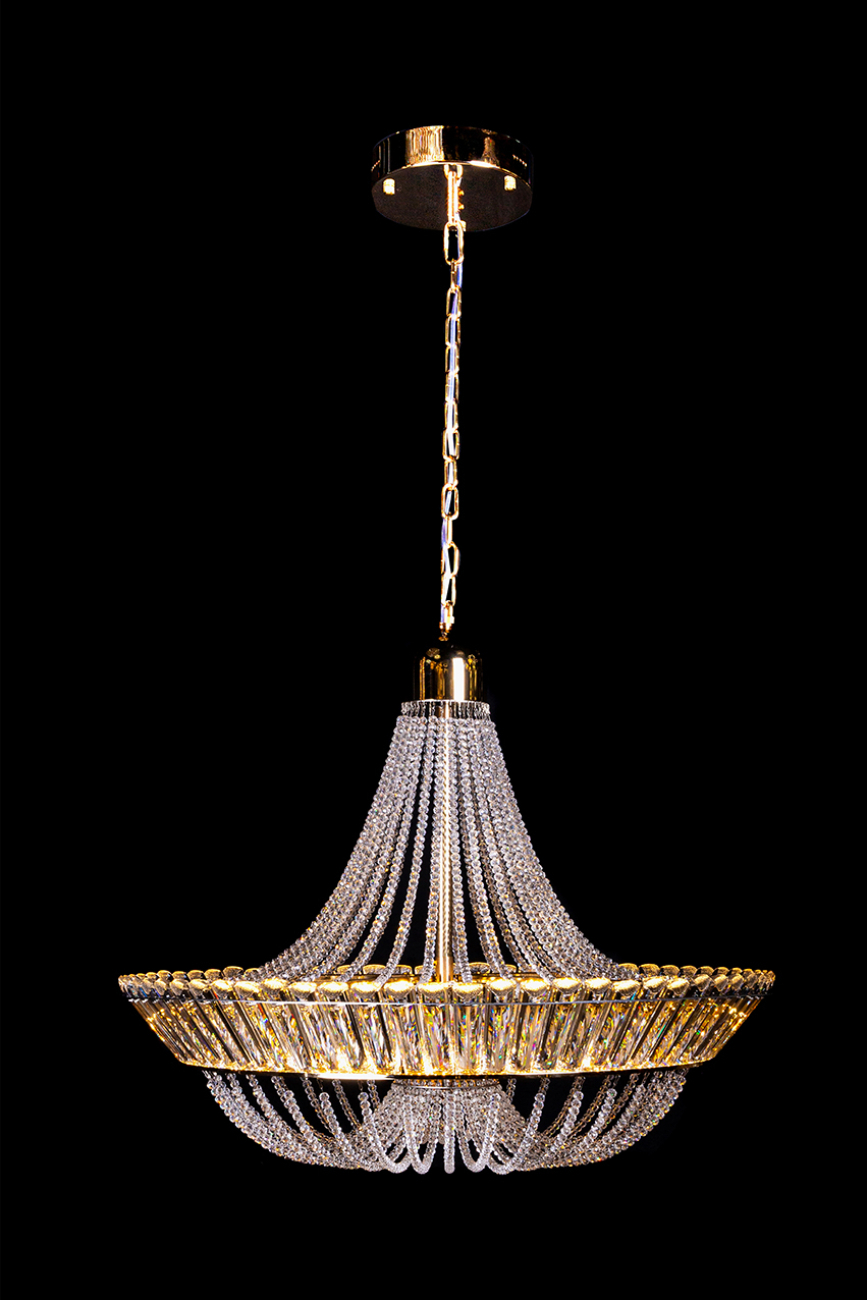 Подвесная люстра LEON Jade LE3040/730 GD