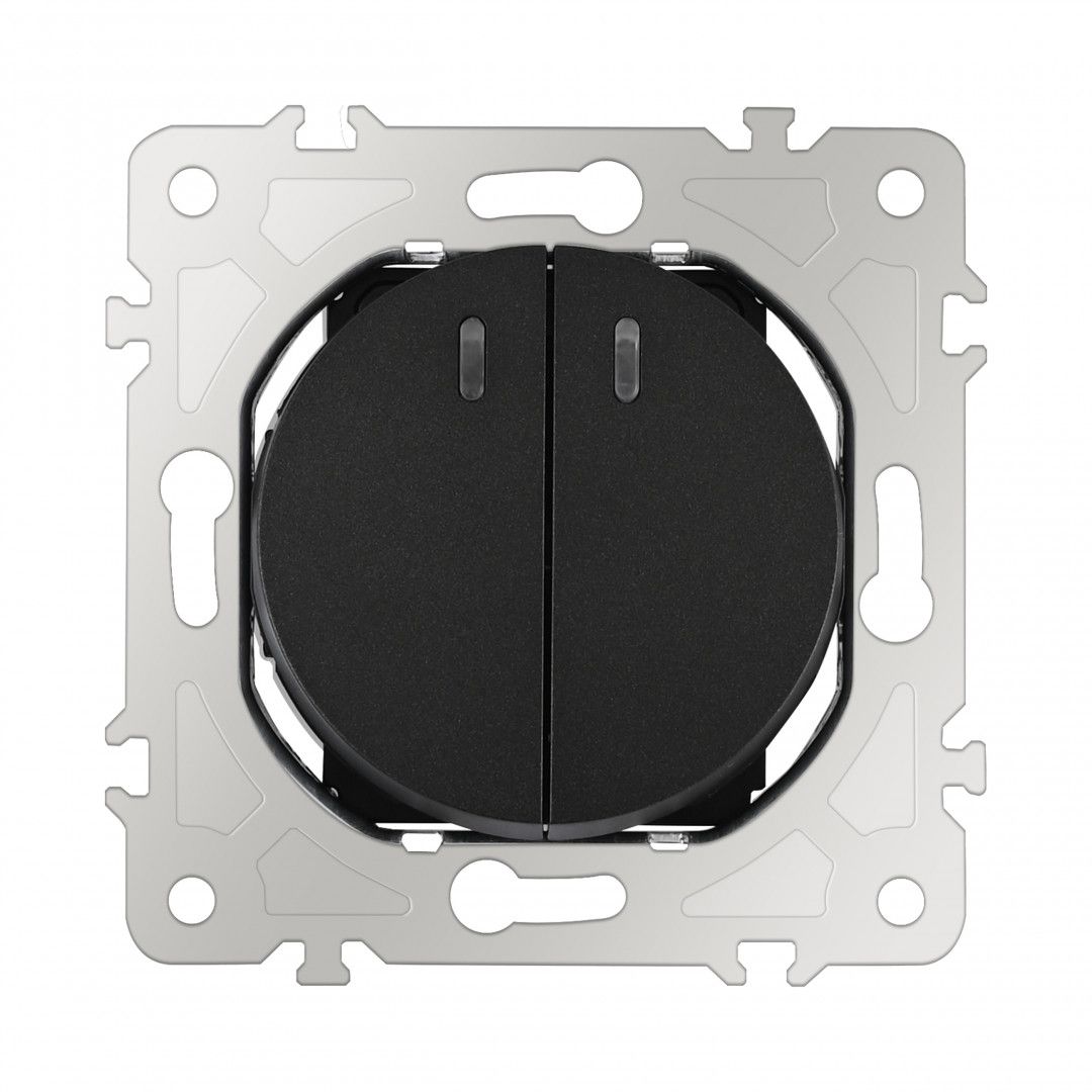 Выключатель Arte Milano Am-202 202.33-2.black