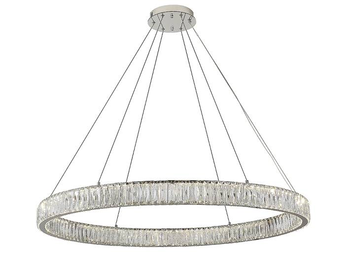 Подвесная люстра Newport Crystal 8240N/100 chrome